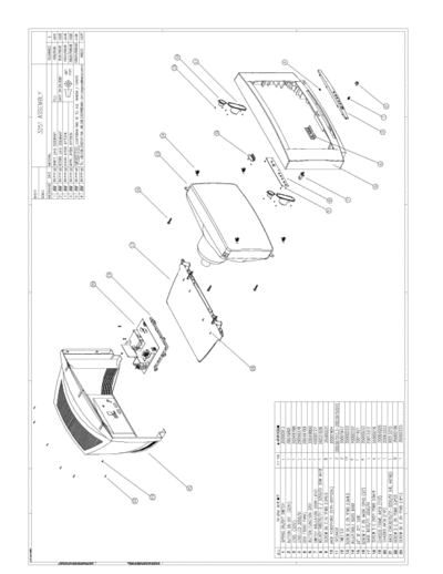 Funai 11AK19 Schema Elettrico e Note di servizio